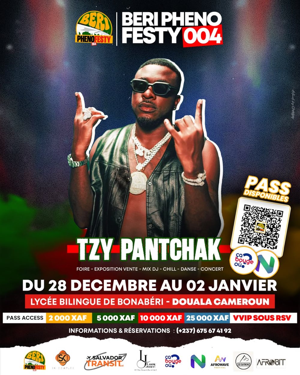 Affiche officielle de Tzy Pantchak — Beri Pheno Festi 004