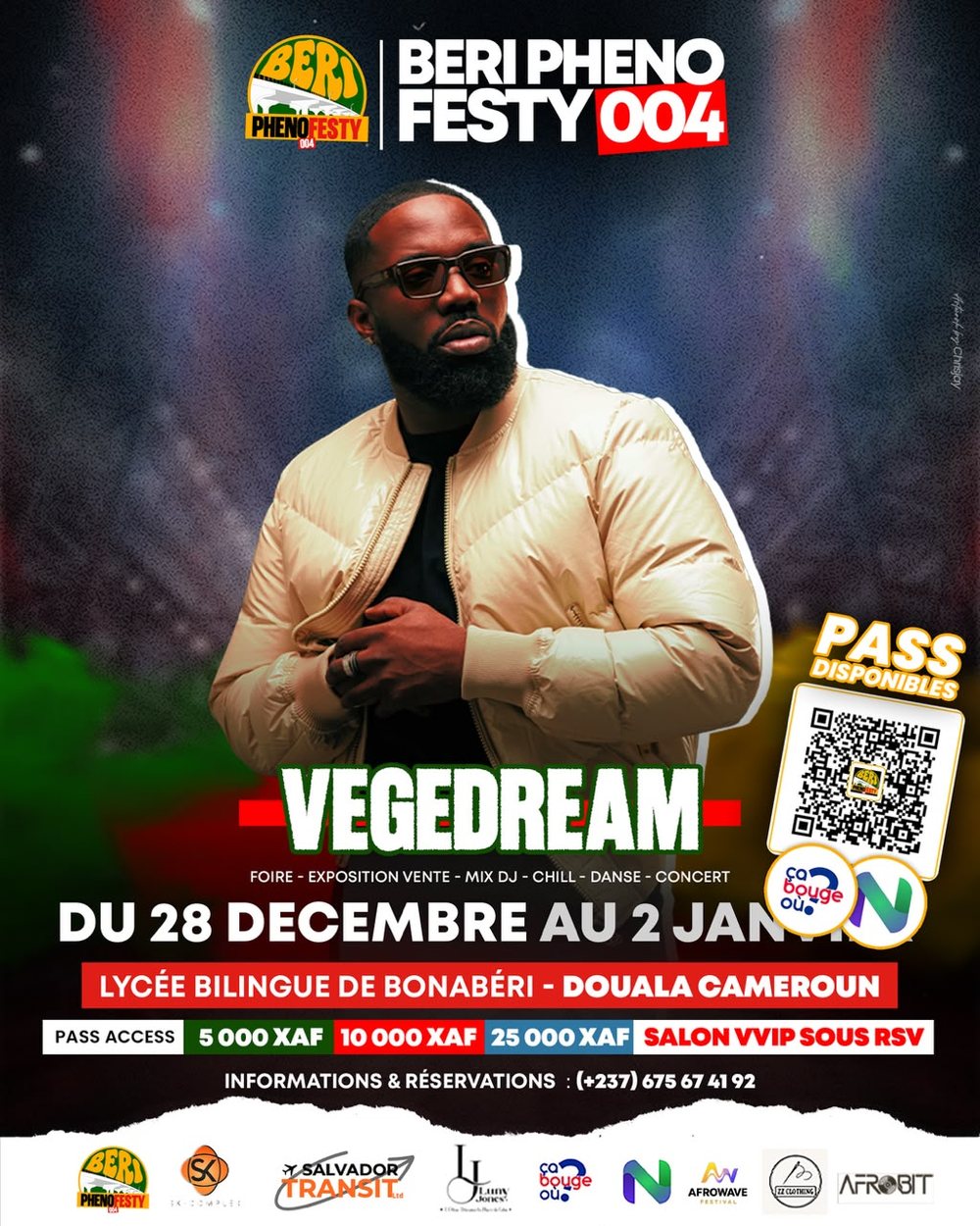 Affiche officielle de Vegedream — Beri Pheno Festi 004